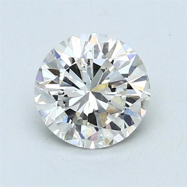 1 pcs Diamant - 1.03 ct - Rond - G - SI1 #1.1