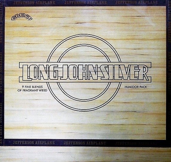 Jefferson Airplane - Long John Silver / One Of Few Promotional "Not For Sale " 1st Press Releases - LP - 1st Pressing, Promo pressing, Ιαπωνική εκτύπωση, Μόνο Ιαπωνική προσφορά - 1972 #1.1