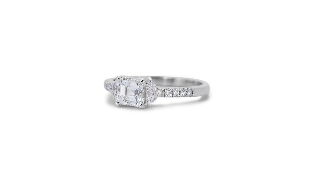 Ring Weißgold Diamant - Diamant #2.1