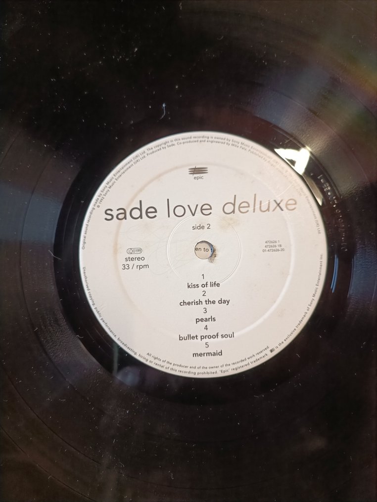 Sade Love Deluxe LP Album 1992/1992 Catawiki
