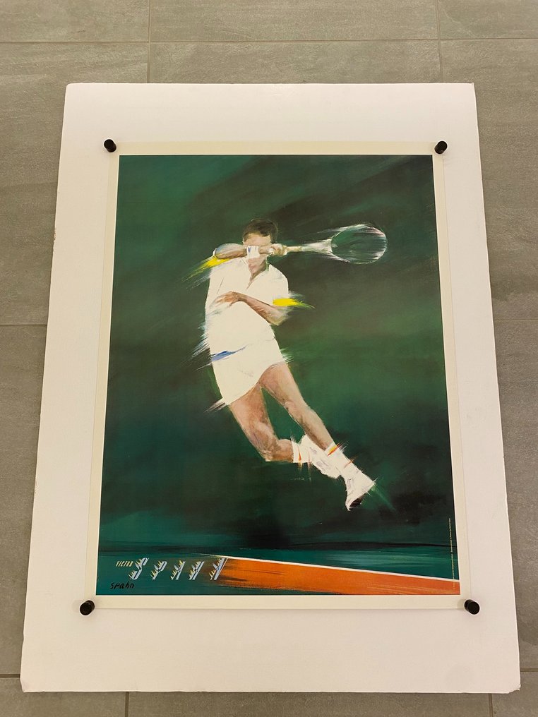 Victor Spahn - UNTITLED (Tennis) - Δεκαετία του 1980 #3.2