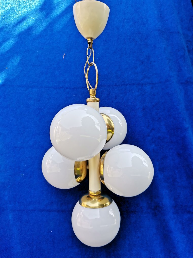 吊灯 - 束 - 水晶, 金属, 黄铜 #1.2