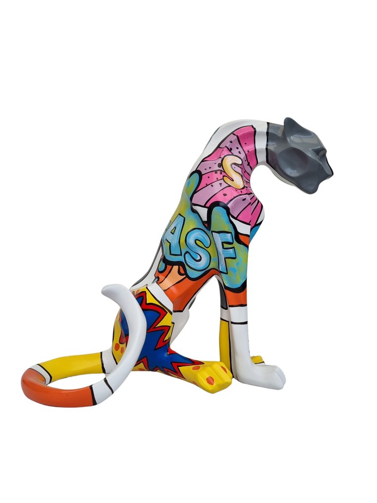 Figurine - Modern Cheetah - fiber optic #2.1