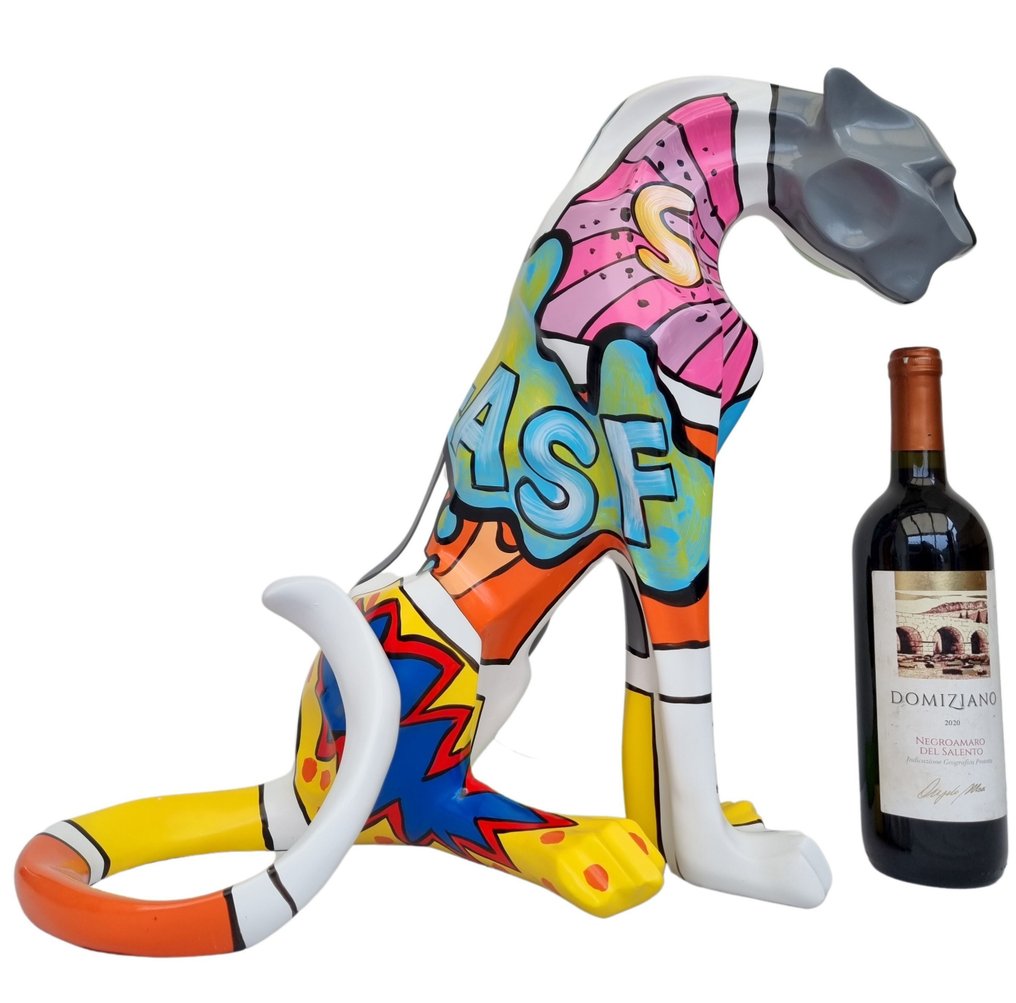 Figurine - Modern Cheetah - fiber optic #4.3