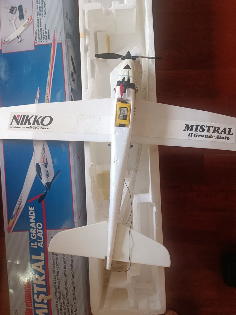 Mistral GiG Nikko  - Leksaksflygplan Il Grande Alato GIG - Italien #3.1