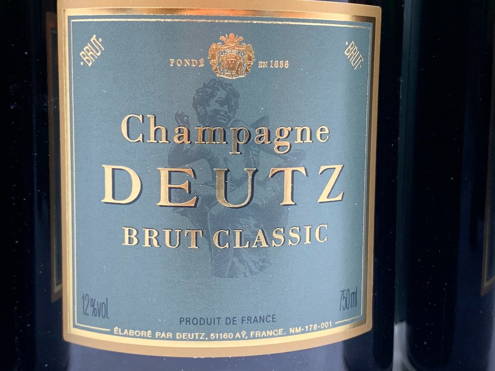 Deutz - Champagne Brut Classic - 6 Flasker  (0,75 l) #2.2