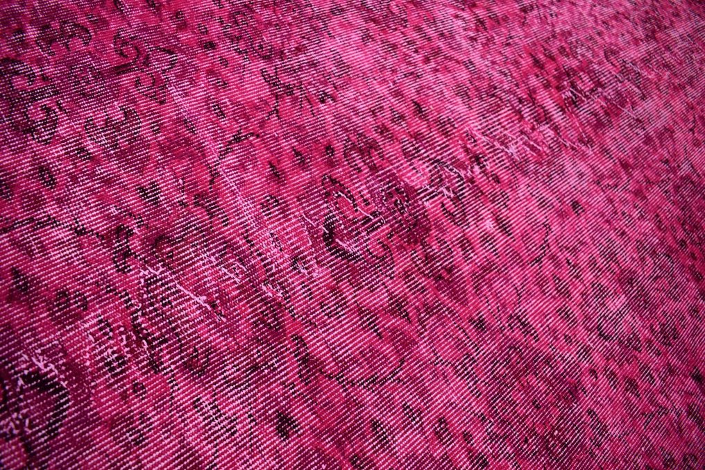粉色复古 √ 证书 √ 已清洁 - 小地毯 - 252 cm - 132 cm #2.2