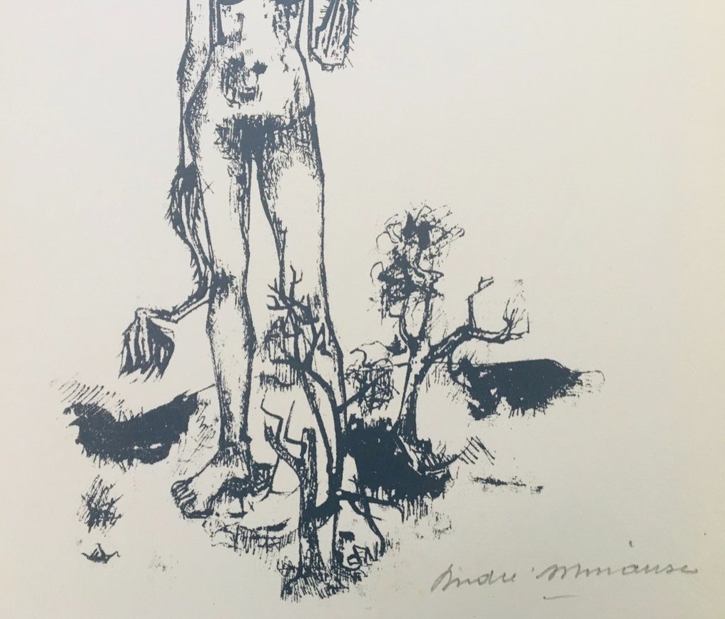 André Minaux (1923-1986) - Io - Sérigraphie originale signée #3.2