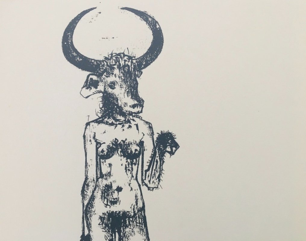 André Minaux (1923-1986) - Io - Sérigraphie originale signée #2.1