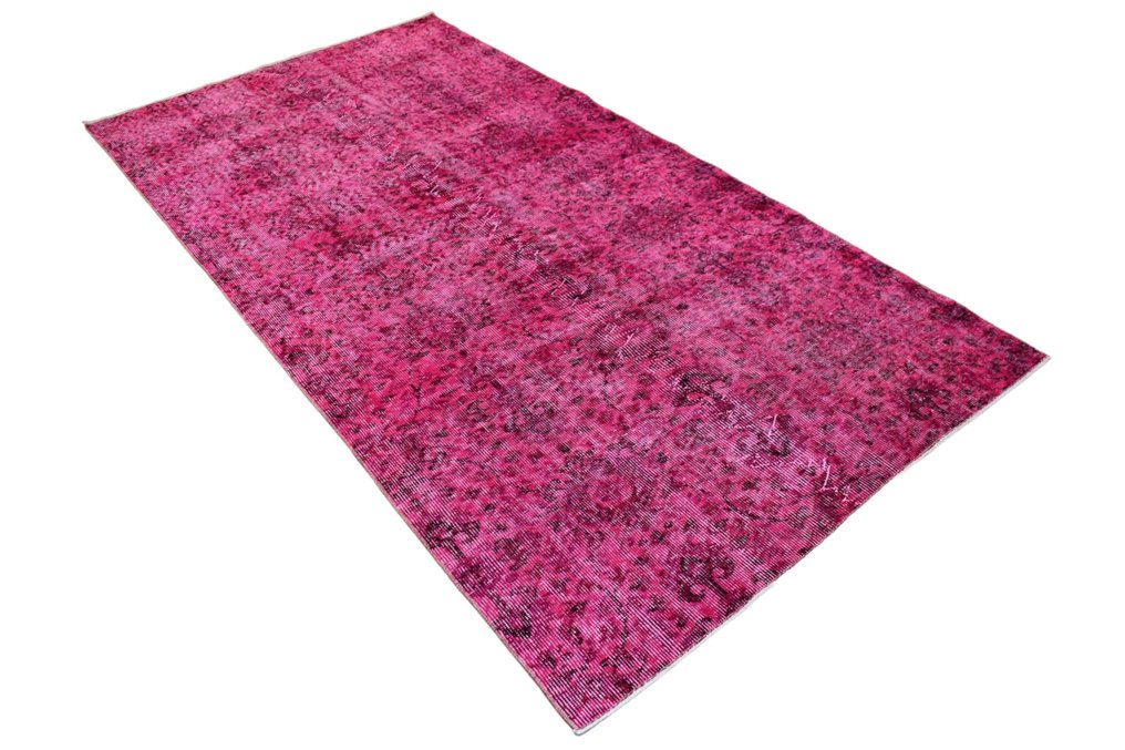 粉色复古 √ 证书 √ 已清洁 - 小地毯 - 252 cm - 132 cm #2.1