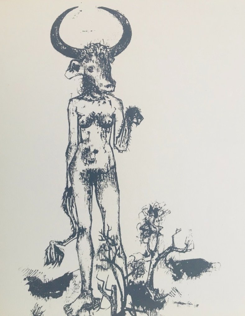 André Minaux (1923-1986) - Io - Sérigraphie originale signée #1.0