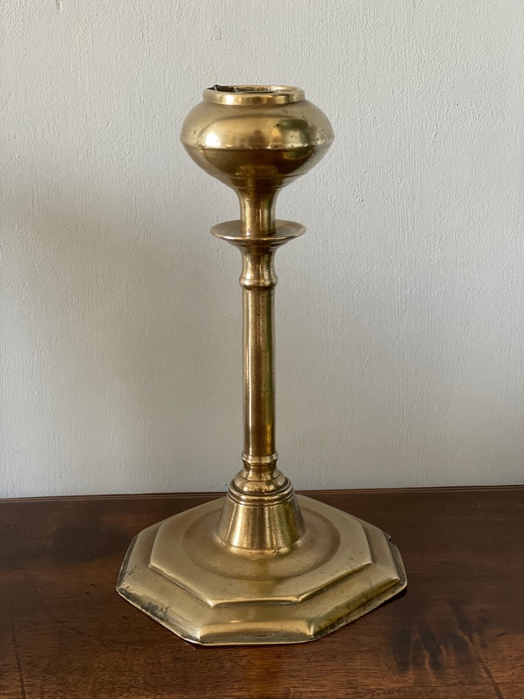 Taperstick Oil lamp - Brass #1.2