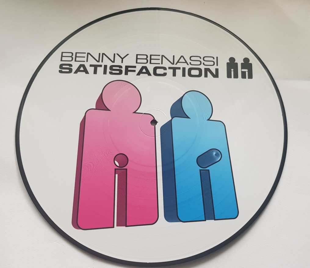 Benny Benassi - 多位艺术家 - Satisfaction 12" picture disc + Techno Satisfaction Raw Submental Bass CD - 限定图片盘 - Picture disc - 2003 #1.0