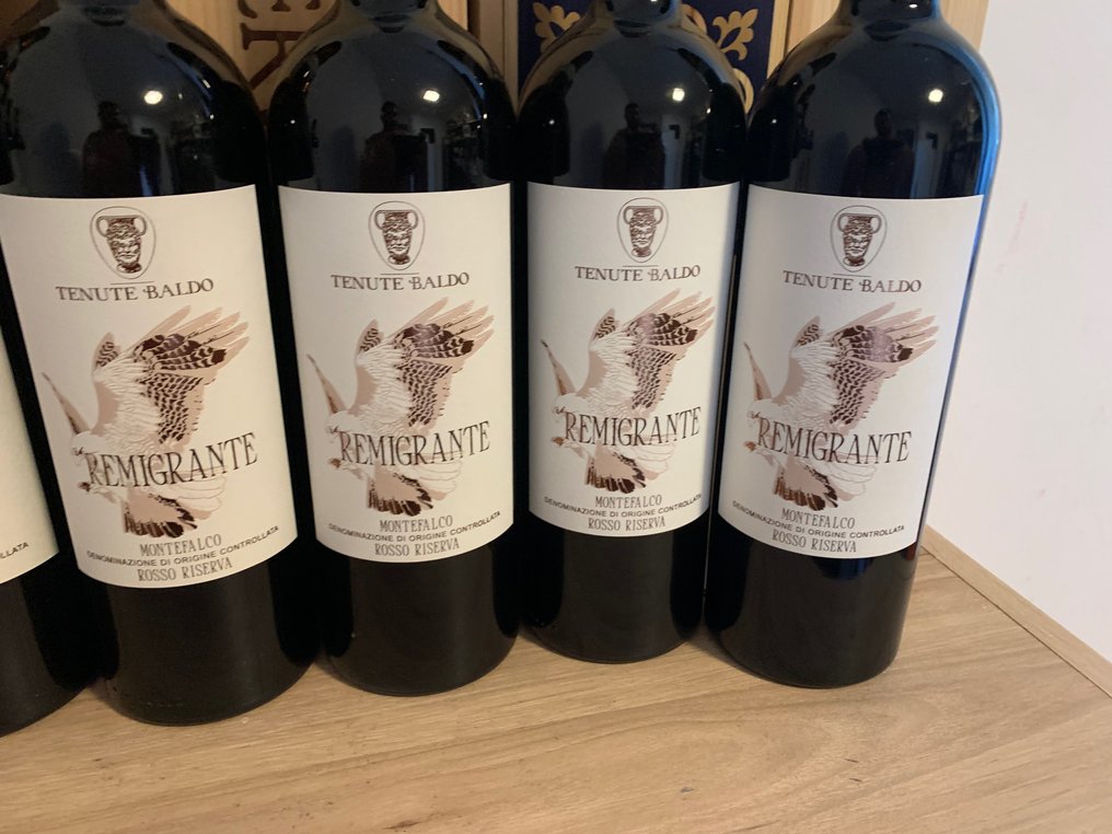 2019 Tenute Baldo "Remigrante" Montefalco Rosso - Umbria Riserva - 9 Bottiglie (0,75 L) #4.3