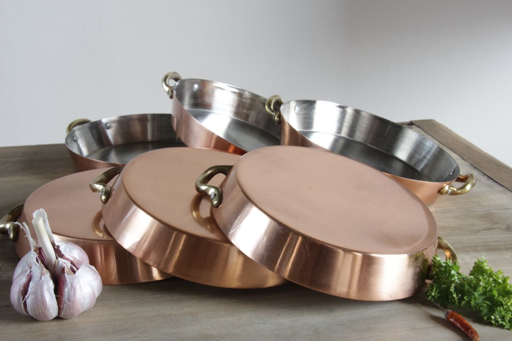 Handgemaakt - Ταψί (6) - Χαλκός, Ορείχαλκος #1.0