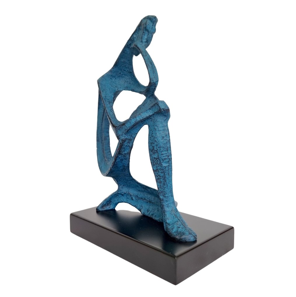 Γλυπτό, Thinking - 25 cm - Σίδερο #4.3