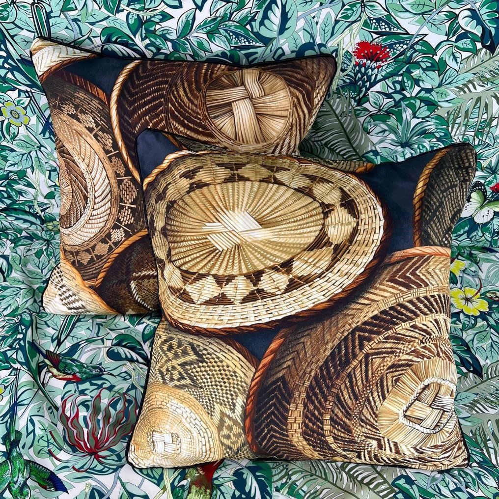 New pair of cushions made with Pierre Frey fabric - Cuscino #1.0