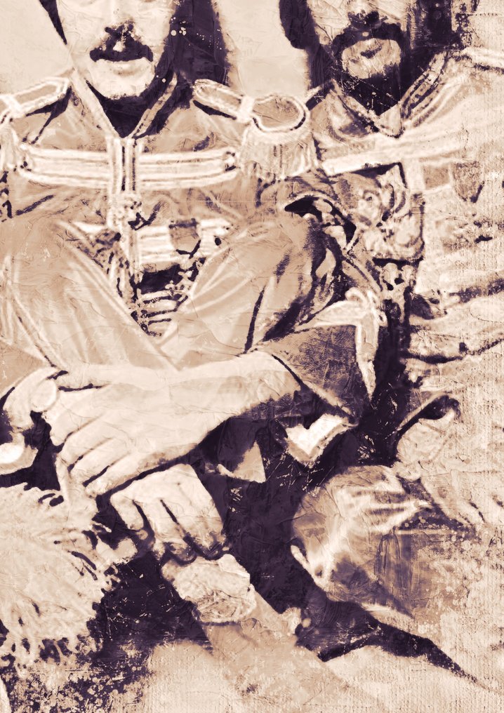 The Beatles - Oil Edition - High Quality Giclee Art - By artist Andrea Boriani - 3/5 #4.3