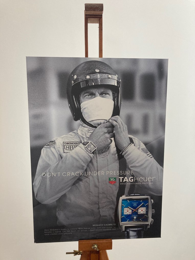 Tag Heuer - 廣告牌 - 復古泰格豪雅廣告 - 不出貨至加那利群島 - 鋁 #1.0