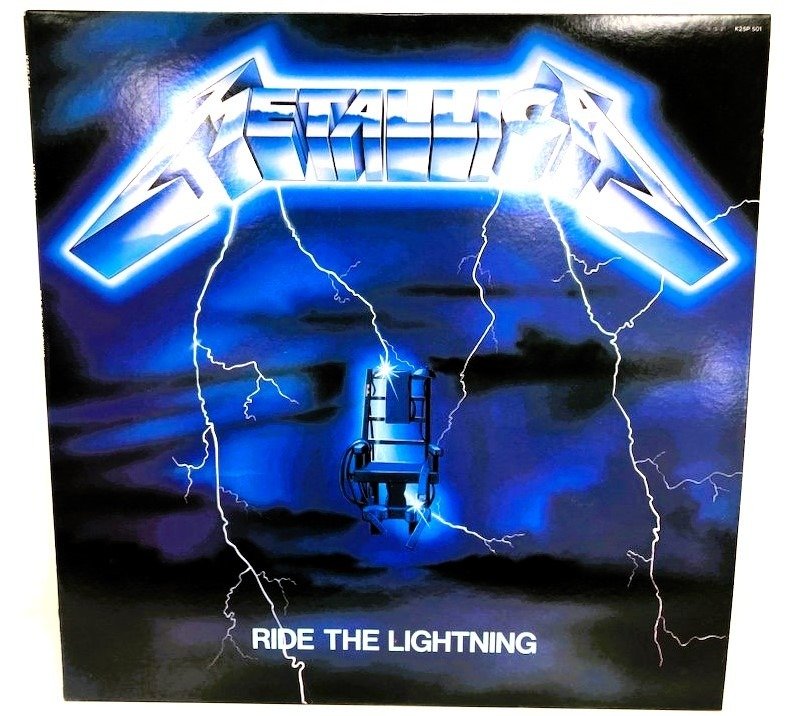 Metallica - Ride The Lightning / Sure A " Must Have"! - LP - Wydanie japońskie, 1st Pressing - 1984 #2.1