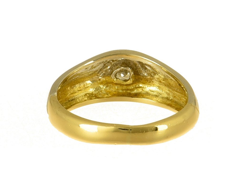 Δαχτυλίδι - 18 καράτια Κίτρινο χρυσό Διαμάντι #2.2