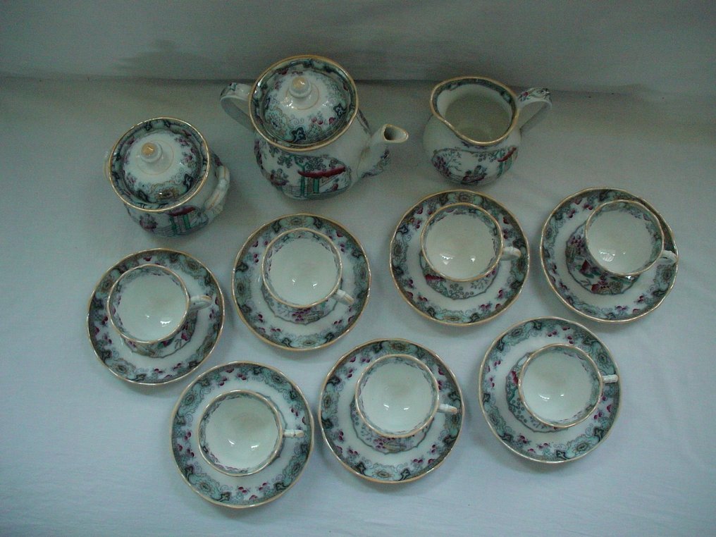 Petrus Regout - Canton - Serviço de chá - Barro #1.0