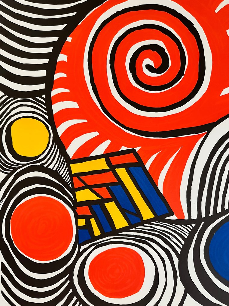 Alexander Calder (1898-1976) - Planètes rayonnantes #1.0