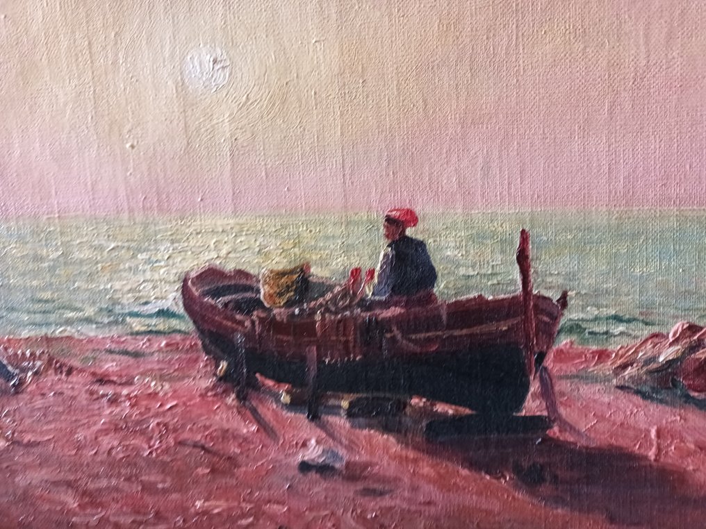 Louis Nattero (1870-1915) - Les pêcheurs #2.1