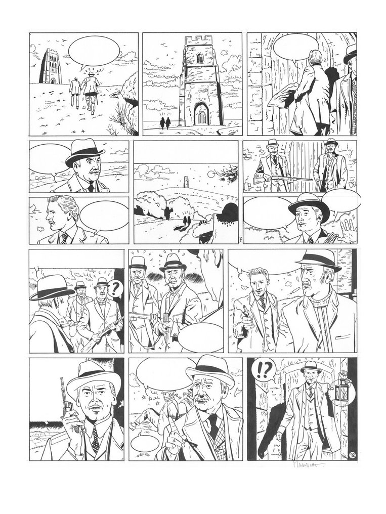 Marniquet, Frédéric - Planche originale - Les Mystères de Whitechapel T1 - Sir Henry Chapman - (2009) #1.1