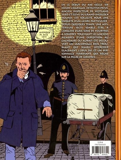Marniquet, Frédéric - Planche originale - Les Mystères de Whitechapel T1 - Sir Henry Chapman - (2009) #2.1