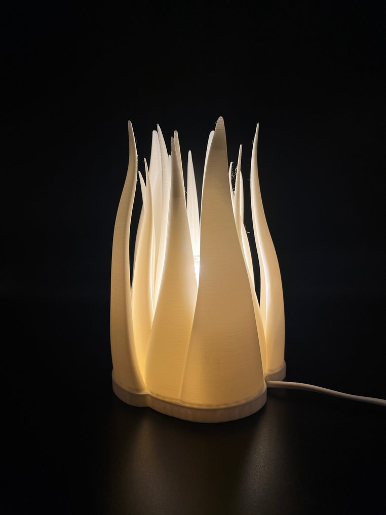 LL2 - Asztali lámpa - "Csápok" éjjeli lámpa - Biopolimer #3.1