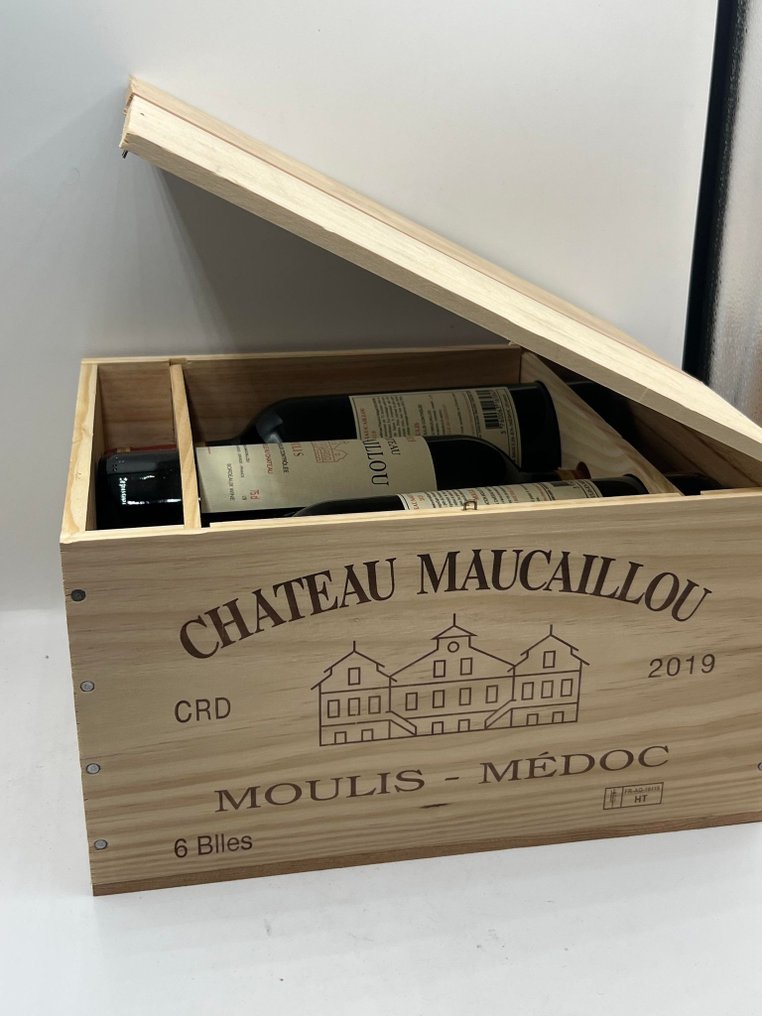 2019 Chateau Maucaillou moulis - 梅多克, 波尔多 - 6 Bottles (0.75L) #3.2