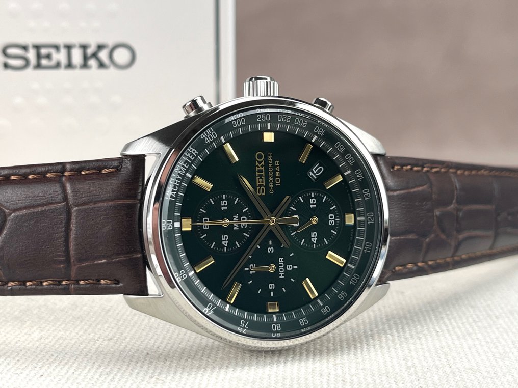 Seiko - chronograph Date - Nincs minimálár - SSB385P1 - Férfi - 2020+ #4.3