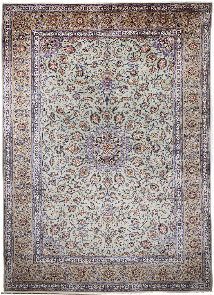 Kashan kork - Tæppe - 420 cm - 302 cm #2.1