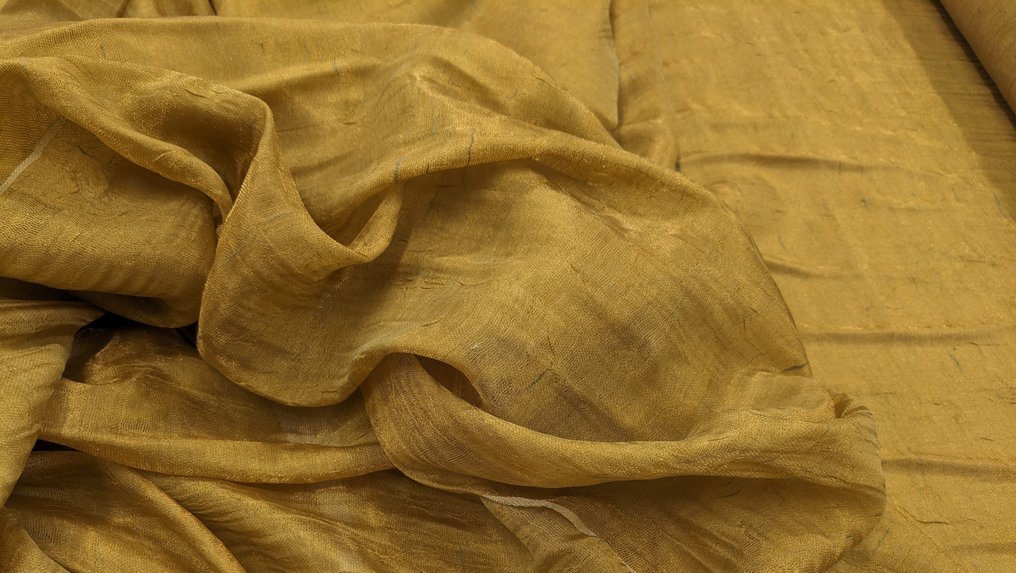 Elegante tendaggio in Misto Seta Vintage - 紡織品  - 620 cm - 300 cm #1.1