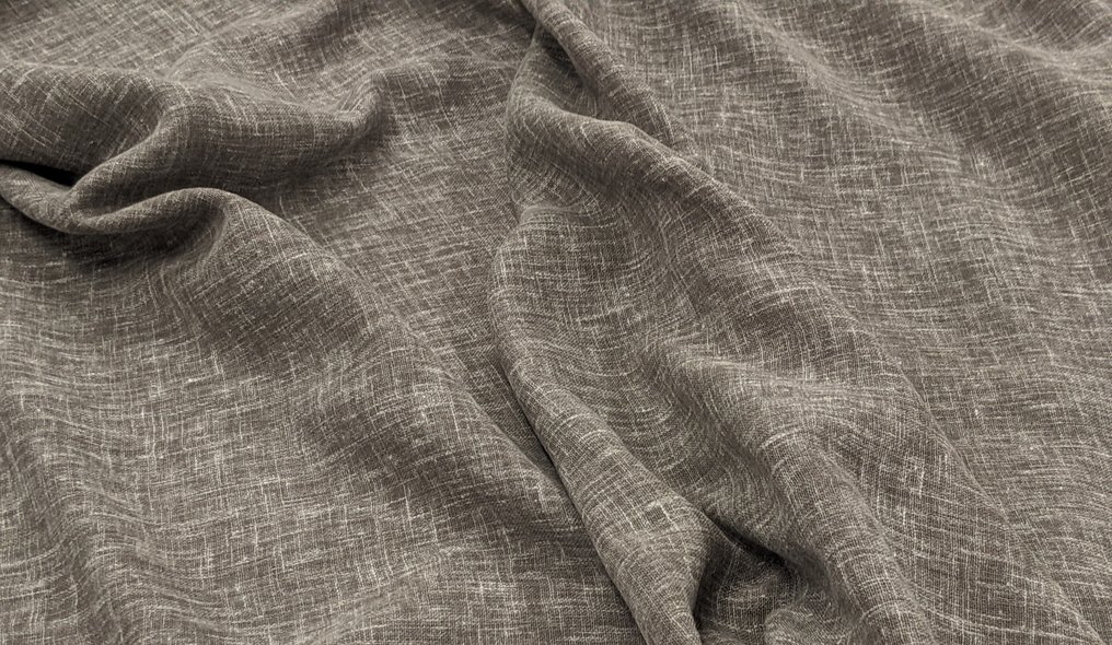 Taglio tendaggio in morbidissimo misto lino  645 x 310 cm - Textil  - 645 cm - 310 cm #1.1