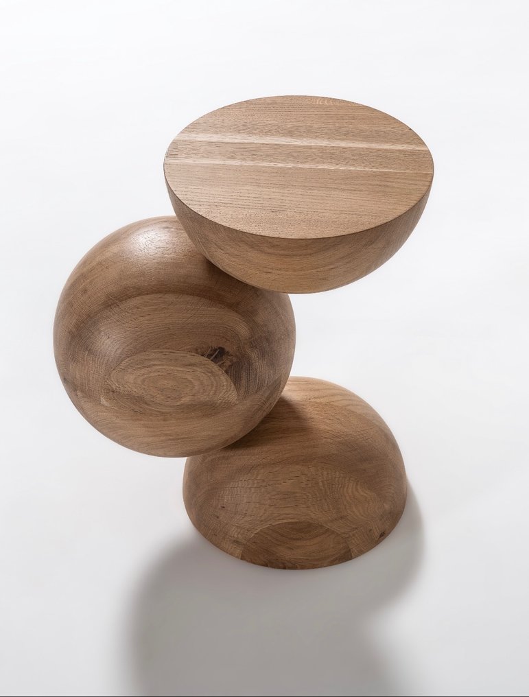 domum interior and furniture - Sebastian landuydt - Table d'appoint - Eclipse - Chêne #4.3