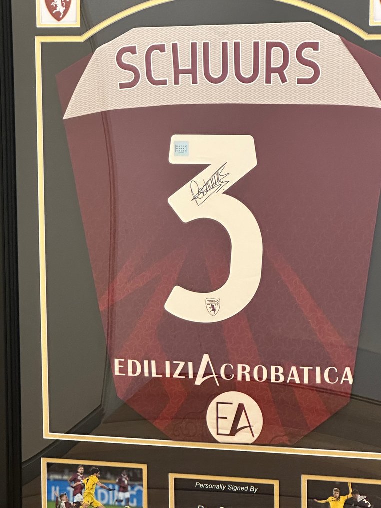 Torino - 義大利甲組足球聯賽 - Perr Schuurs - 足球衫 #1.2