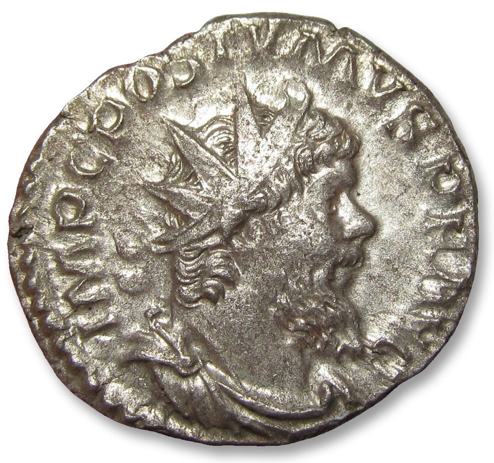 Romarriket. Postumus (AD 260-269). Antoninianus Colonia Agrippinensis mint circa 266 A.D. - SERAPI COMITI AVG - #1.2