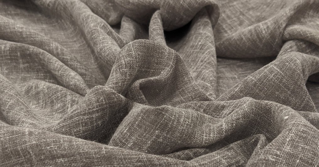 Taglio tendaggio in morbidissimo misto lino  645 x 310 cm - Textil  - 645 cm - 310 cm #2.1