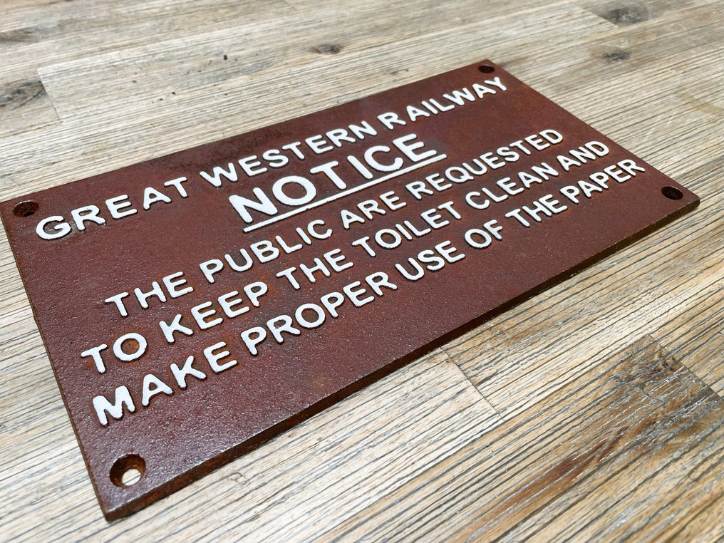 Plaque - Cast iron #2.1