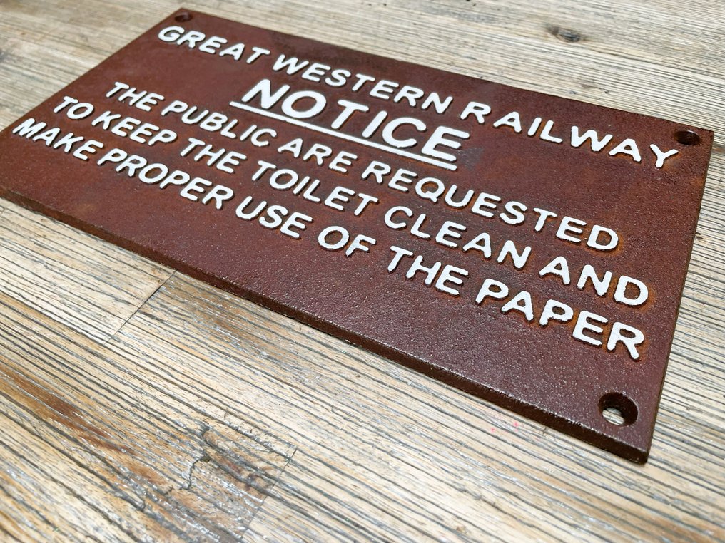 Plaque - Cast iron #1.0