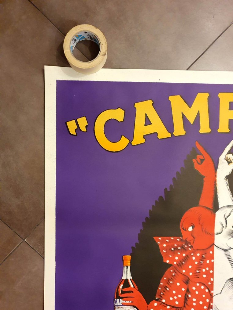Leonetto Cappiello - "Campari" - Manifesto anni '50 in grande formato #2.1