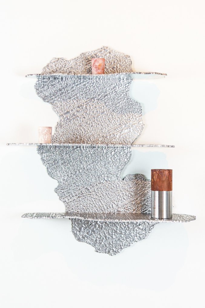 Transnatural - Studio ThusThat - Wall shelf unit - Crust - Aluminium #1.0