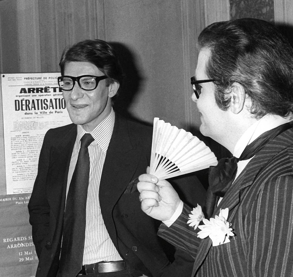Guy Marineau (1947–) - Yves Saint Laurent ,Karl Lagerfeld et Pierre Bergé #3.2