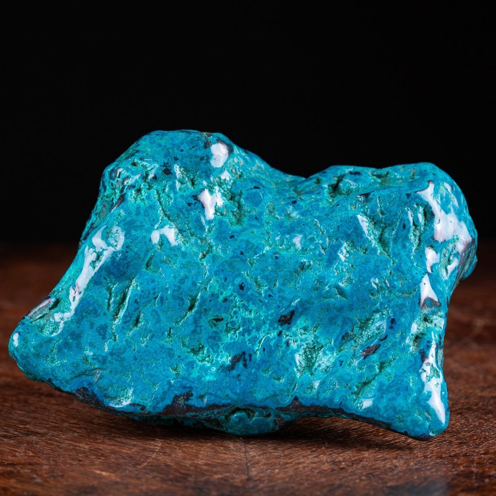 Probe von Chrysokoll und Malachit – seltenes Mineral – Chrysokoll und Malachit - Höhe: 160 mm - Breite: 120 mm- 1082 g #2.1