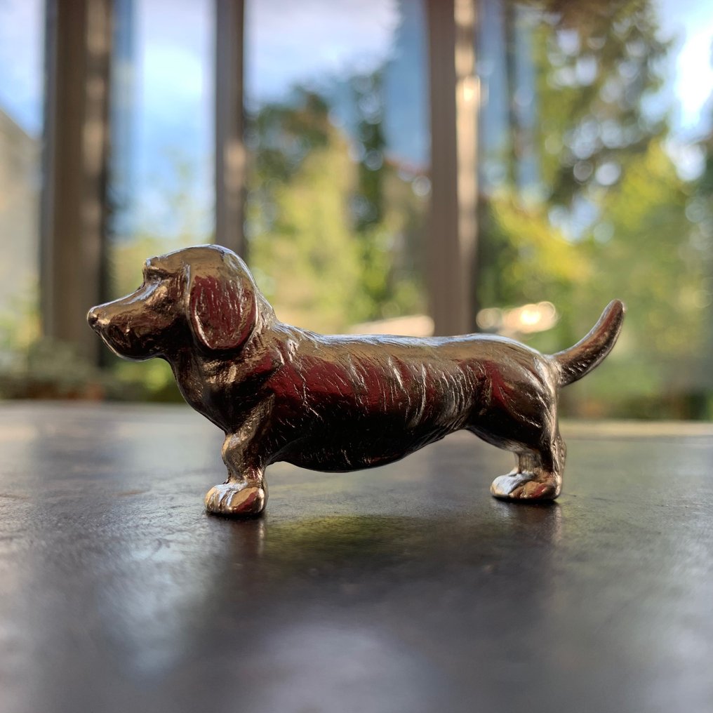 刀叉架 (6) - Dachshund dogs - 鍍銀 #2.1