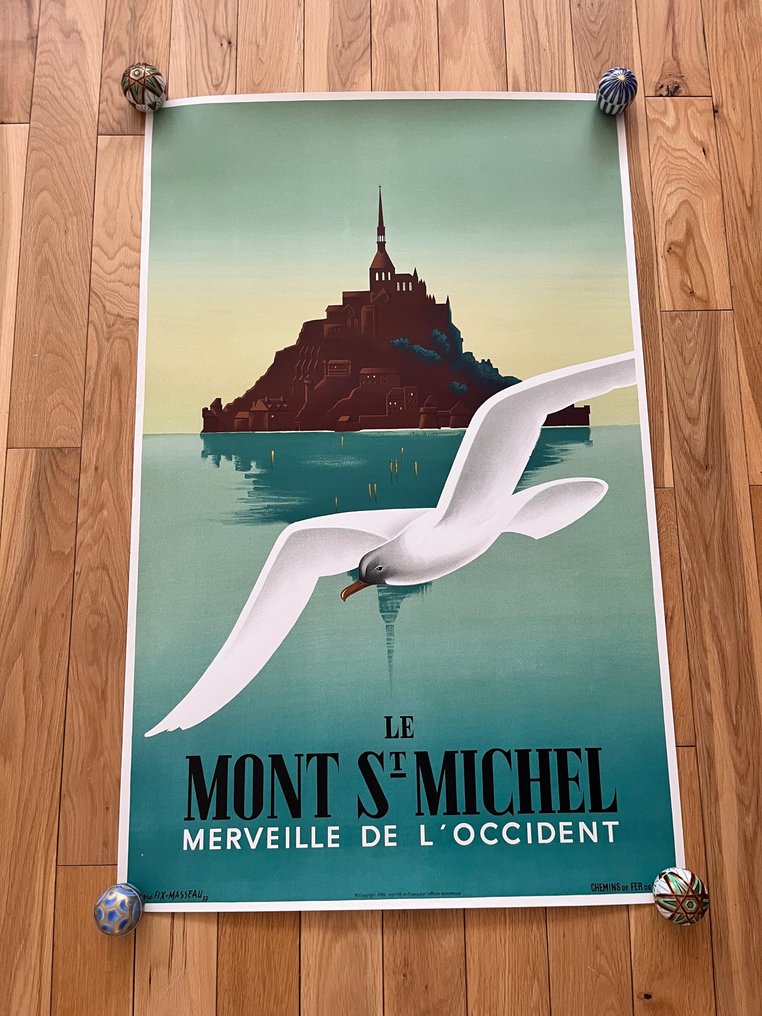 Pierre Fix-Masseau - Mont Saint-Michel (réédition) - 1980年代 #1.2