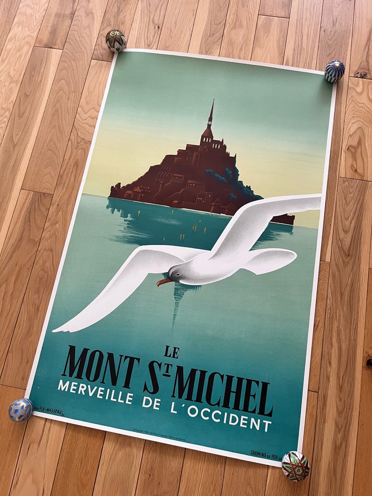Pierre Fix-Masseau - Mont Saint-Michel (réédition) - 1980年代 #2.1