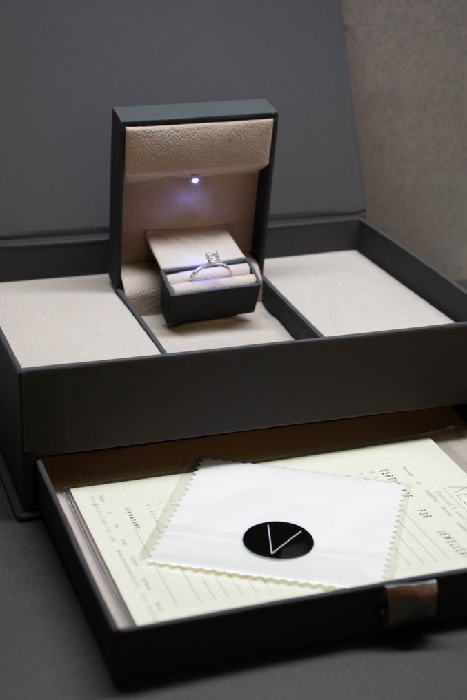 Δαχτυλίδι αρραβώνων - 14 καράτια Κίτρινο χρυσό -  0.53ct. tw. Διαμάντι (Φυσικό)  - Διαμάντι #3.2